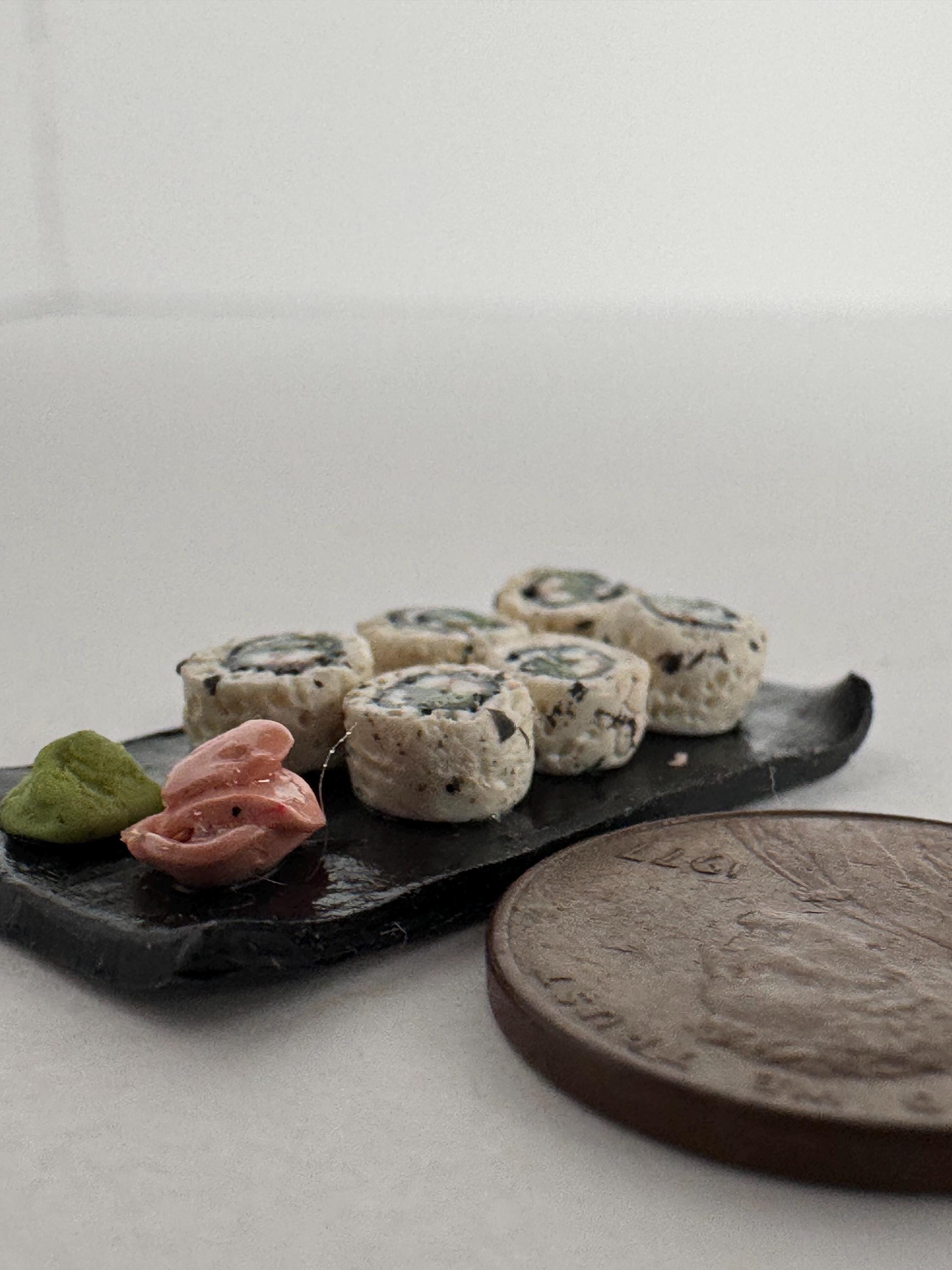 Dollhouse 1:12 scale Sushi Plate