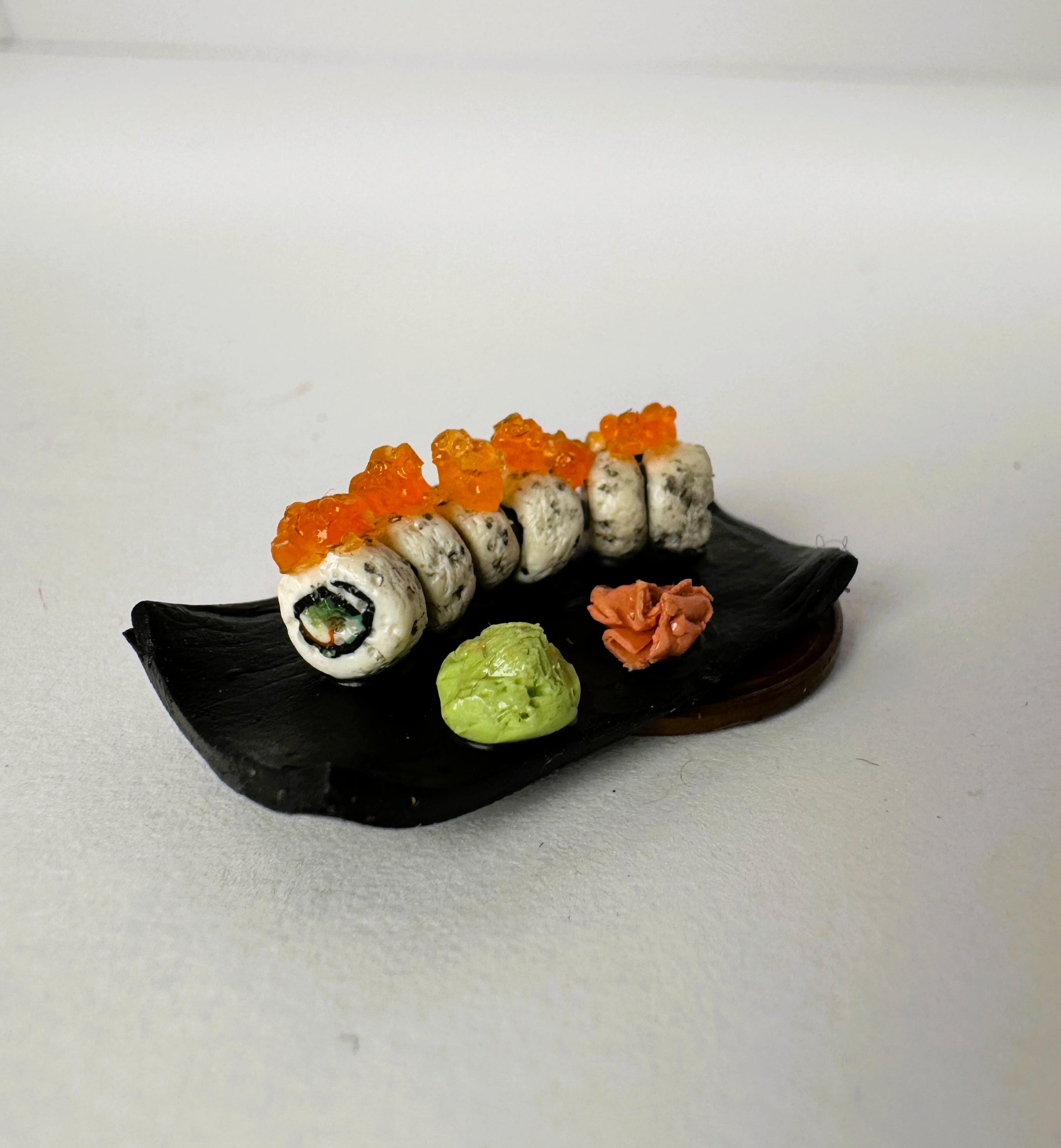 Dollhouse 1:12 scale Sushi Plate