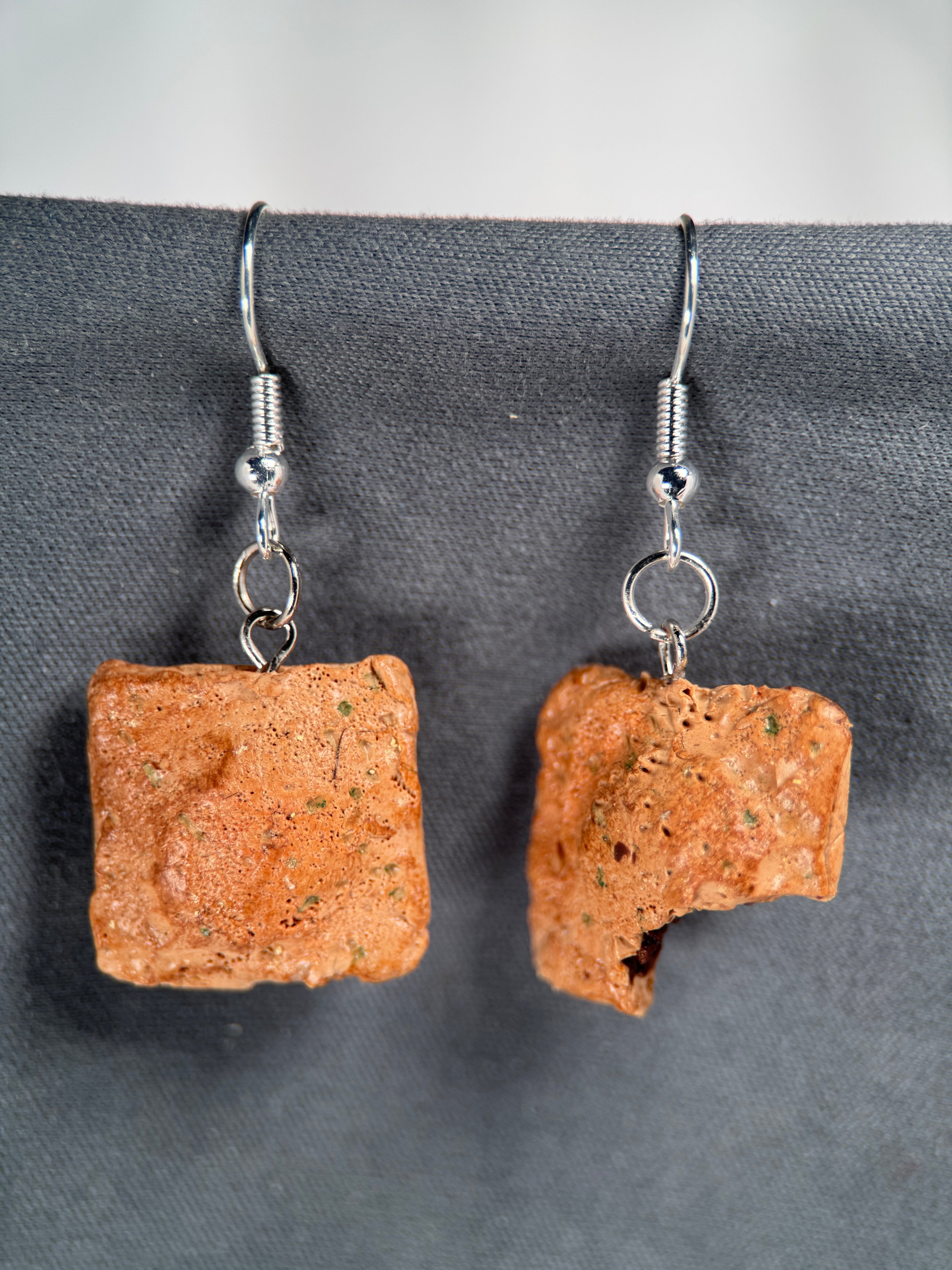Toasted Ravioli Earrings