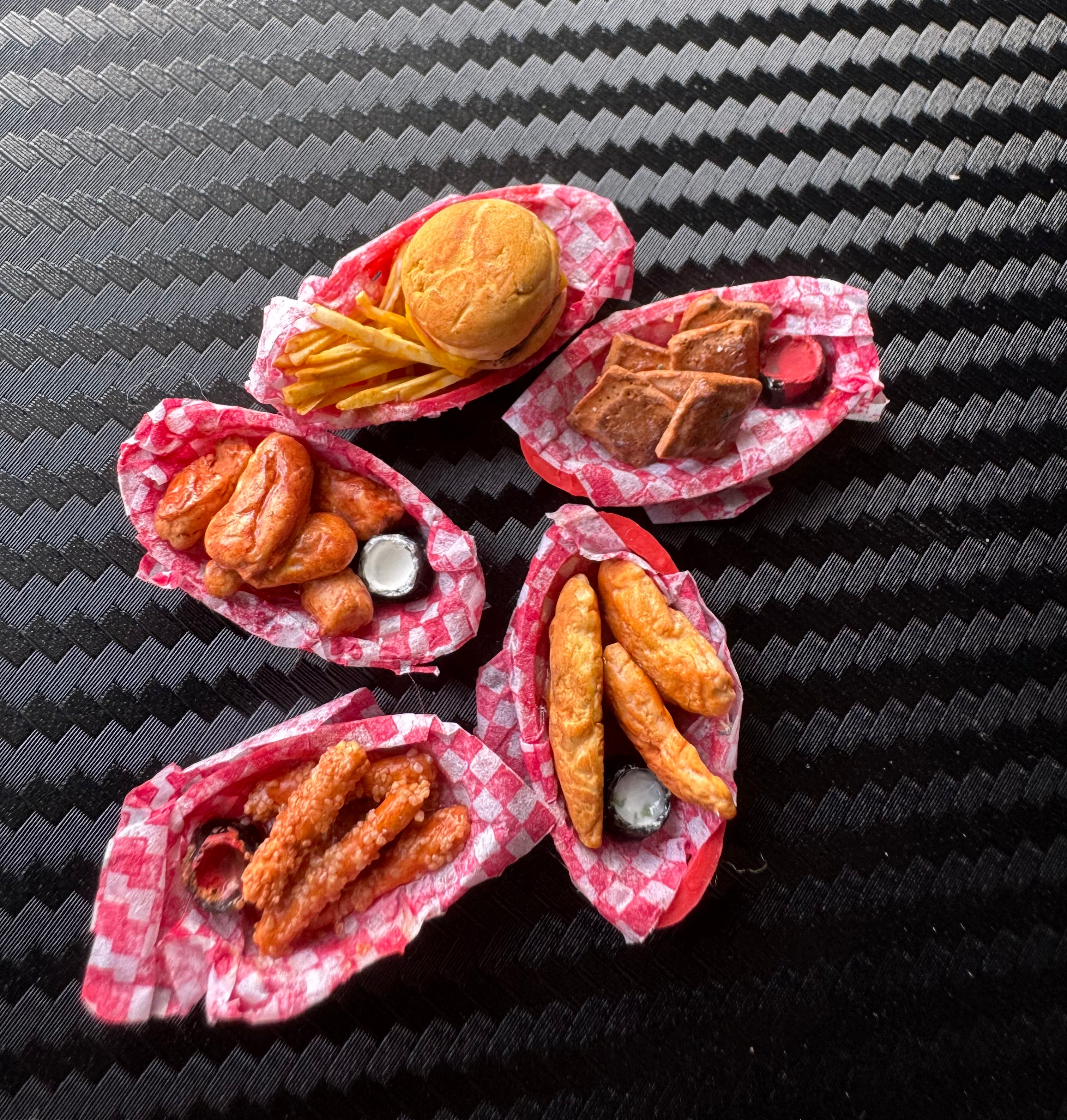 1:12 Scale Miniature Bar Food