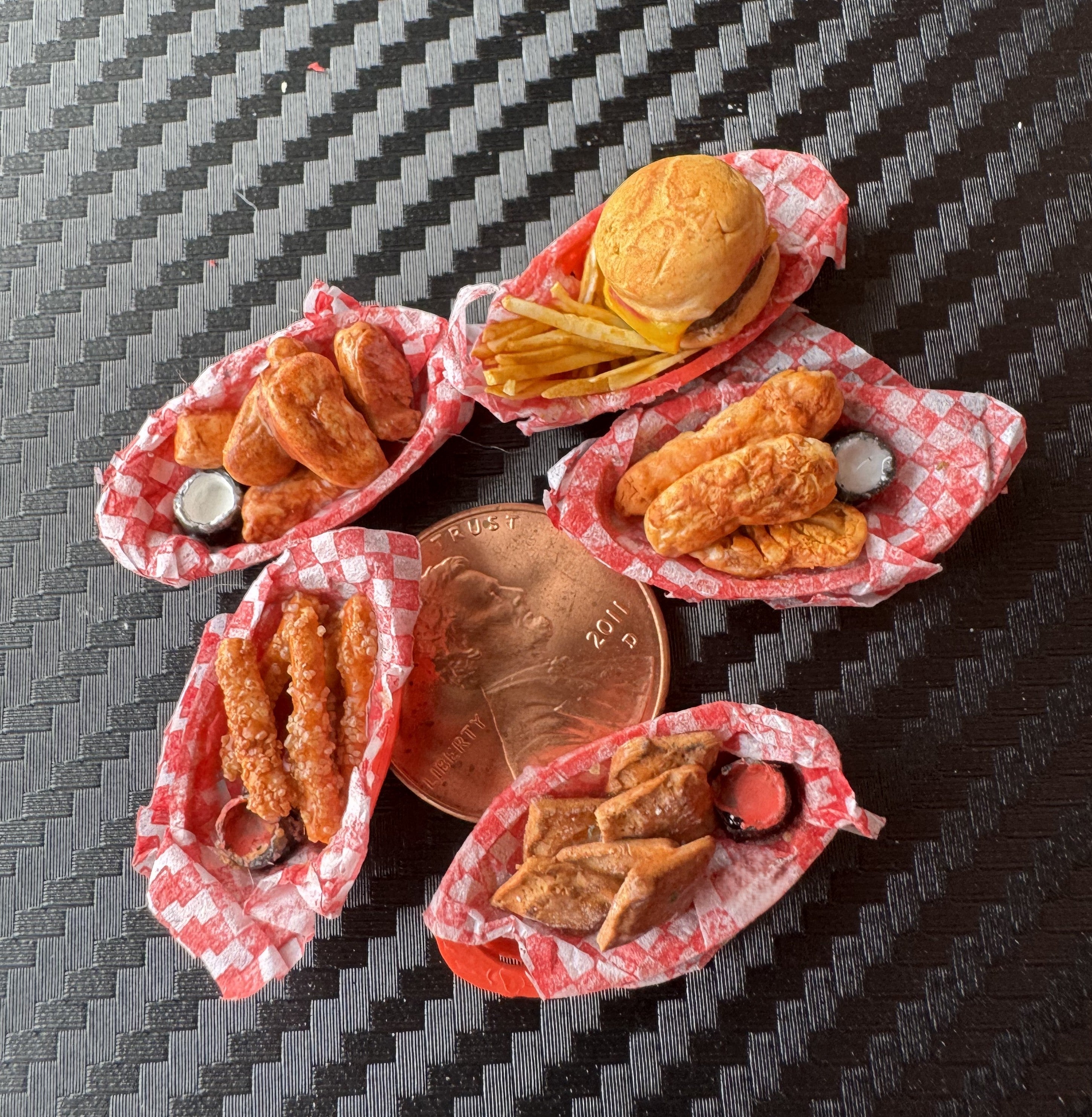 1:12 Scale Miniature Bar Food