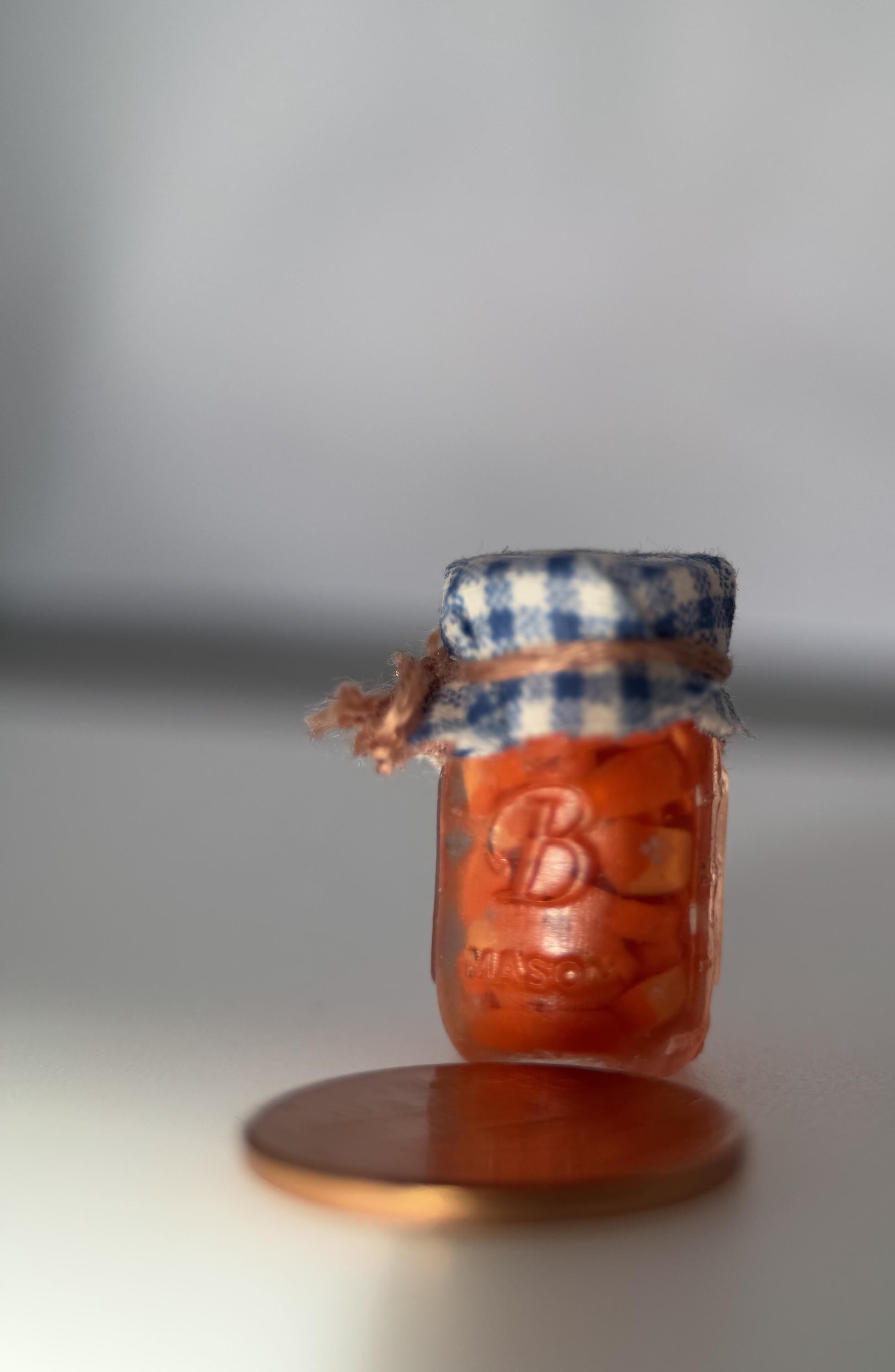 Dollhouse Miniature Jars of Preserved Foods
