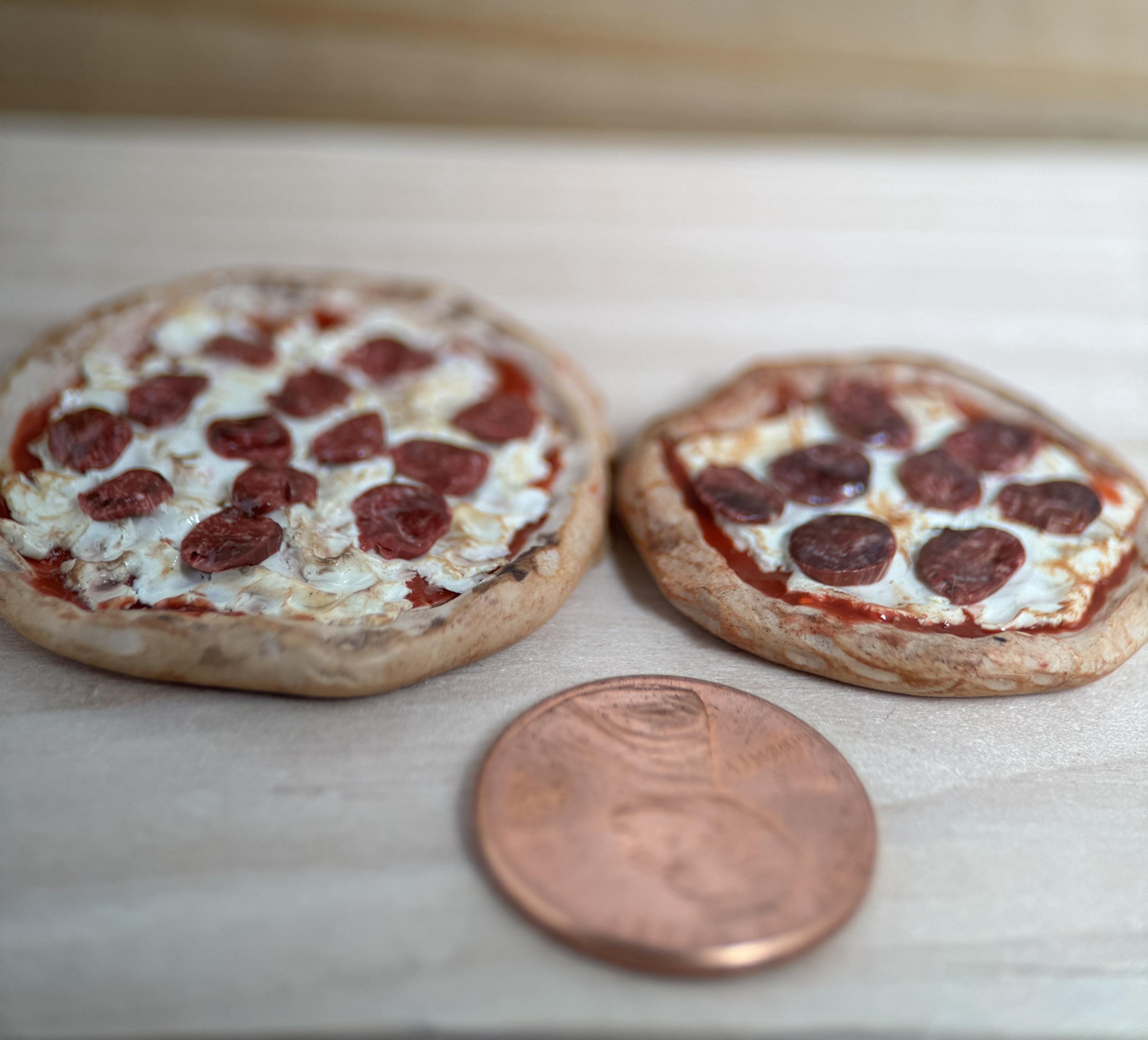 Miniature 1:12 Scale Brick Oven Pizza